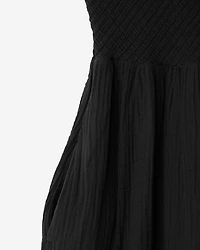 Isla Cotton Gauze Smocked Dress