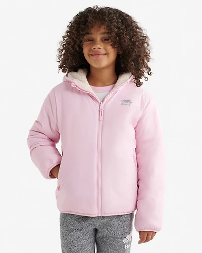 Blouson en mouton réversible pour enfants
