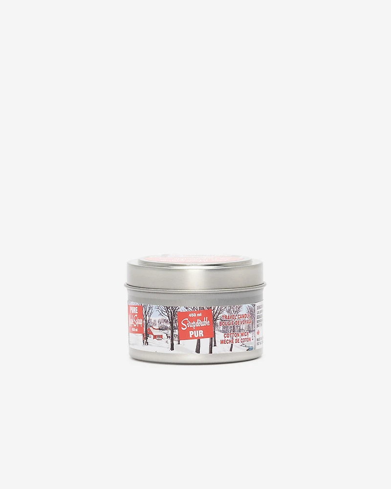 Maple Syrup Travel Candle