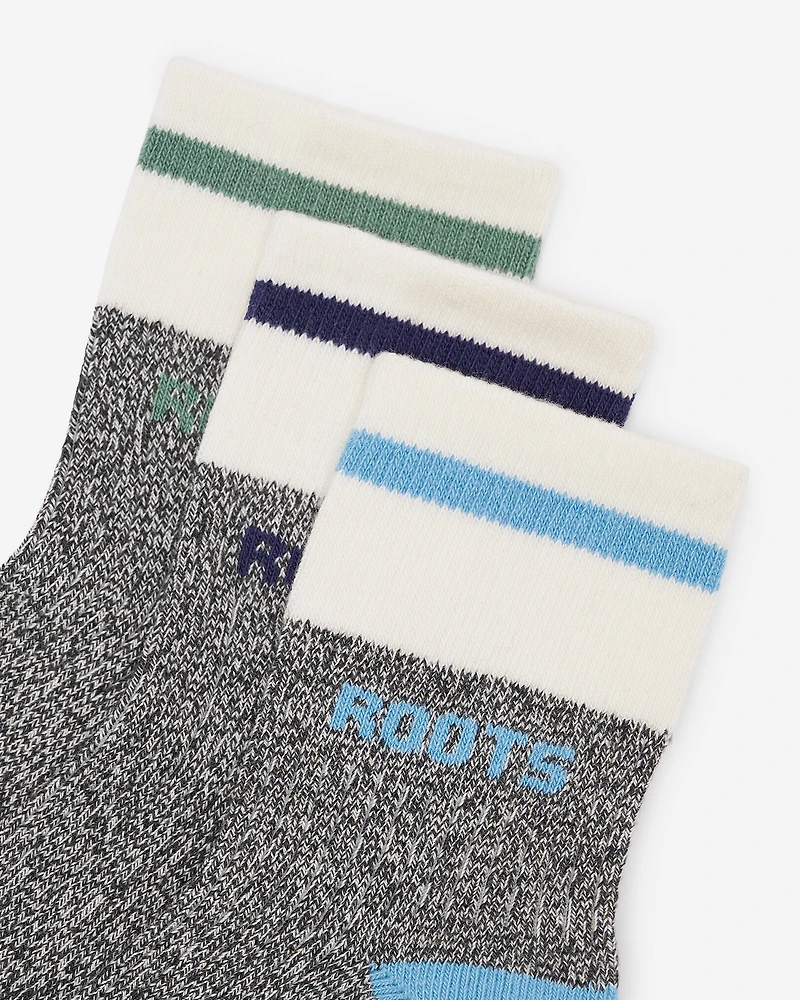 Kids Cabin Ankle Sock 3 Pack