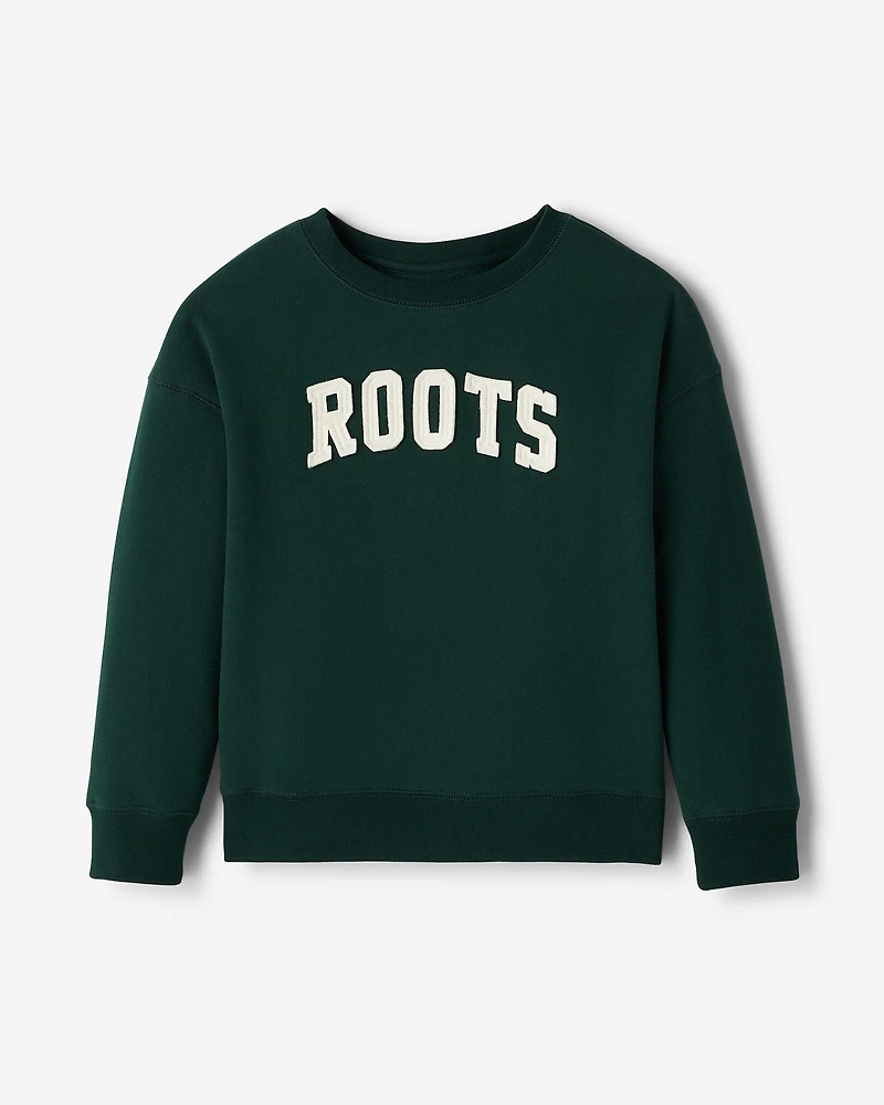 Kids Roots Applique Sweatshirt
