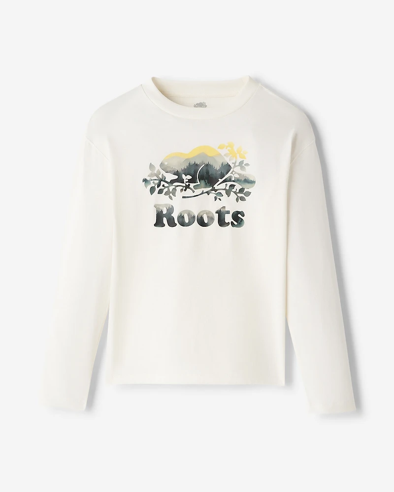 Kids Organic Cooper Watercolour T-Shirt