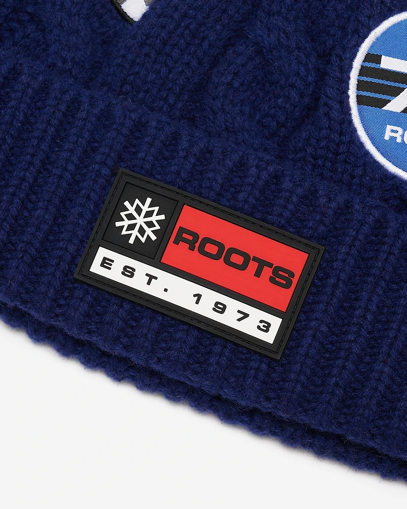 Tuque en laine à torsades Alpine Goods