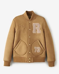 Shearling Varsity Jacket