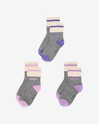 Kids Cabin Ankle Sock 3 Pack