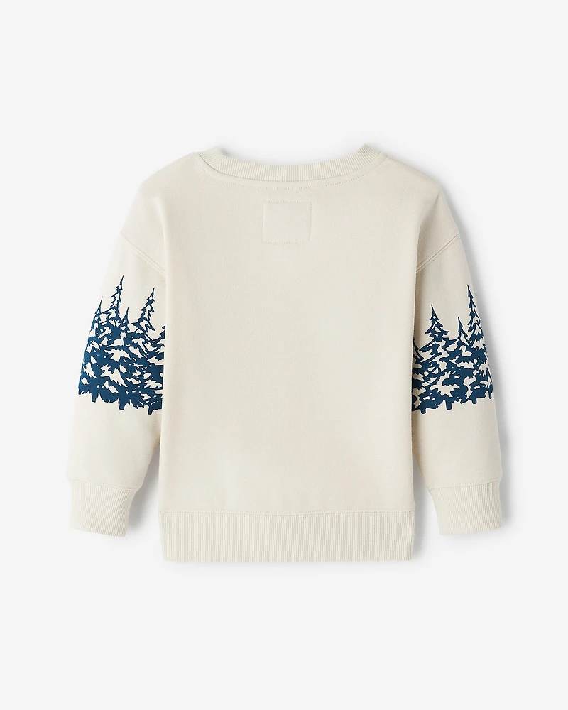 Toddler Cabin Landscape Crew Sweatshirt