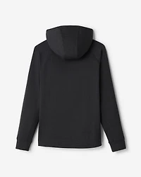 Chandail sport texturé à capuchon et glissière