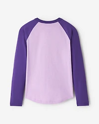T-shirt style baseball Cooper en coton bio pour enfants