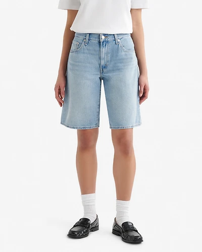 Levi's Baggy Dad Womens Jort 11 Inch