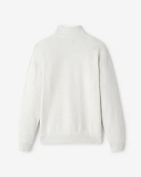 Chandail à demi-glissière avec appliqué Roots