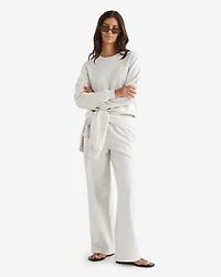 Chandail à col rond décontracté en coton bio Cooper