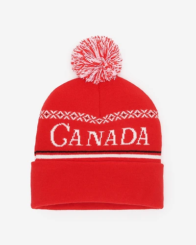 Canada Intarsia Toque