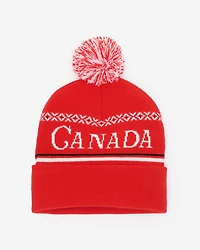 Canada Intarsia Toque