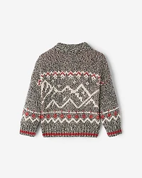 Baby Cabin Fair Isle Cardigan