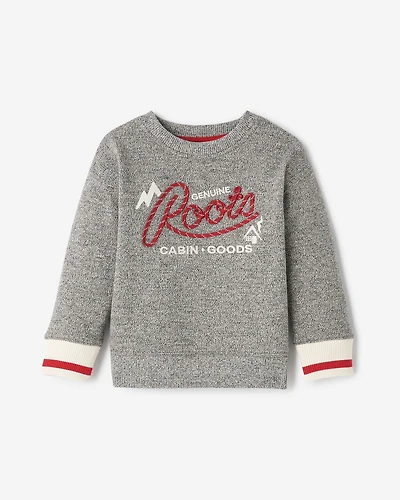 Toddler Cabin Rope Applique Crew Sweatshirt