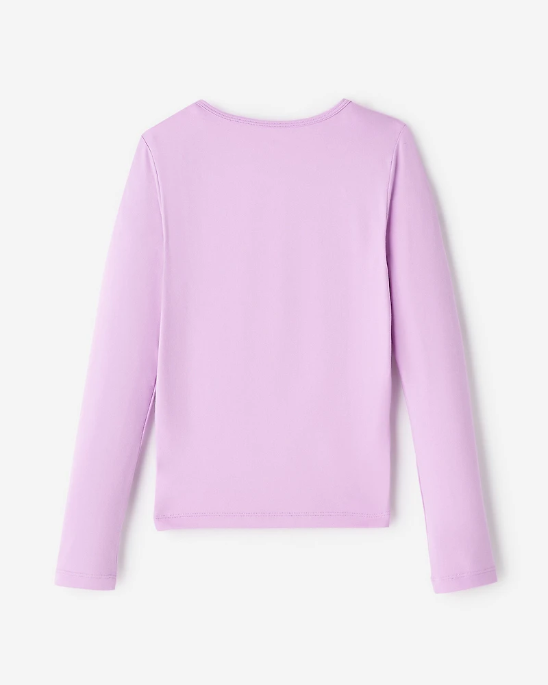 T-shirt essentiel sport à manches longues pour filles