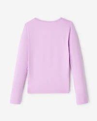 T-shirt essentiel sport à manches longues pour filles