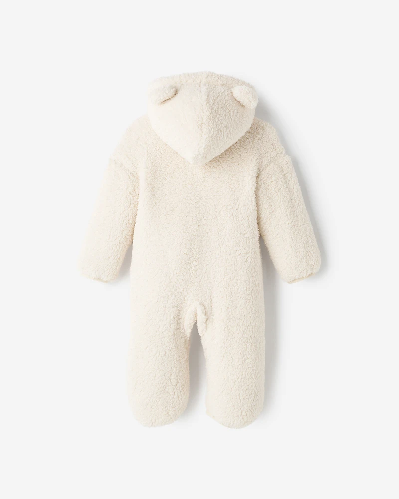 Baby Creekside Shearling Fleece Romper