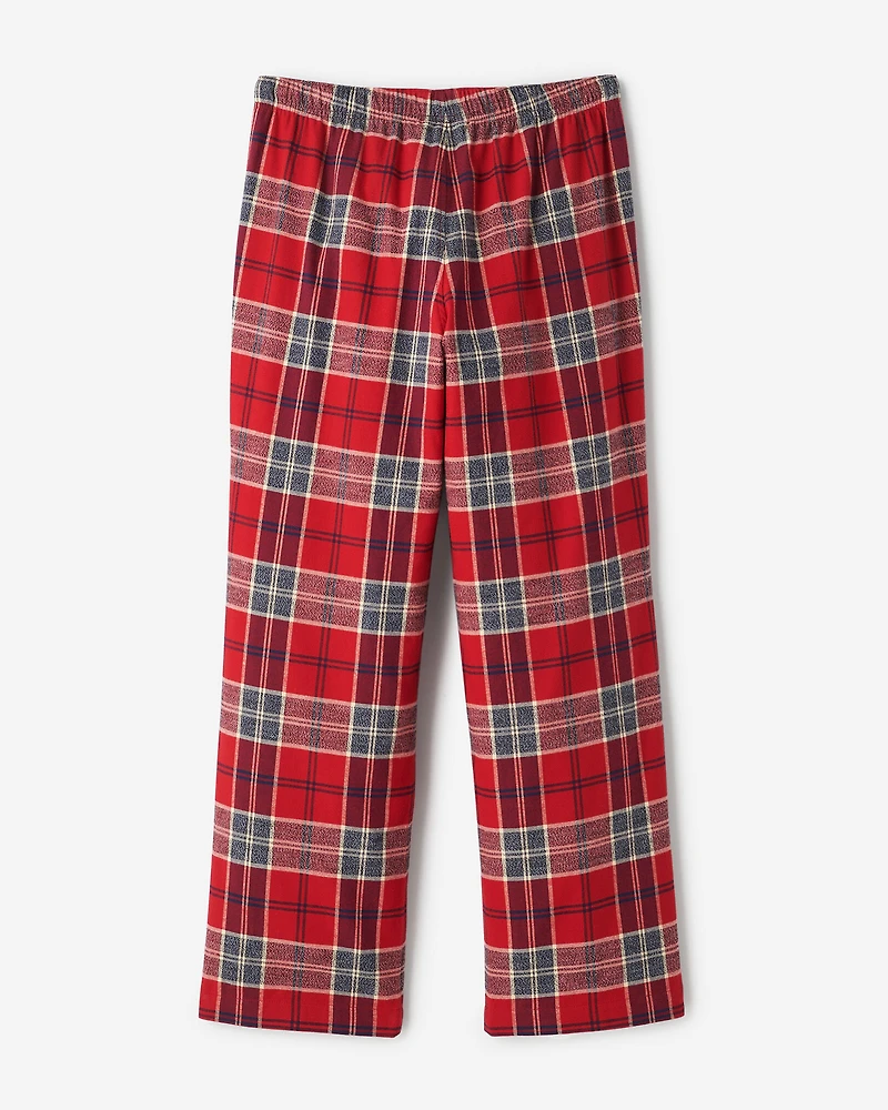 Womens Plaid Pajama Pant