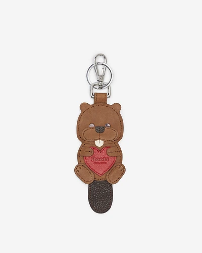 Beaver Charm Keychain