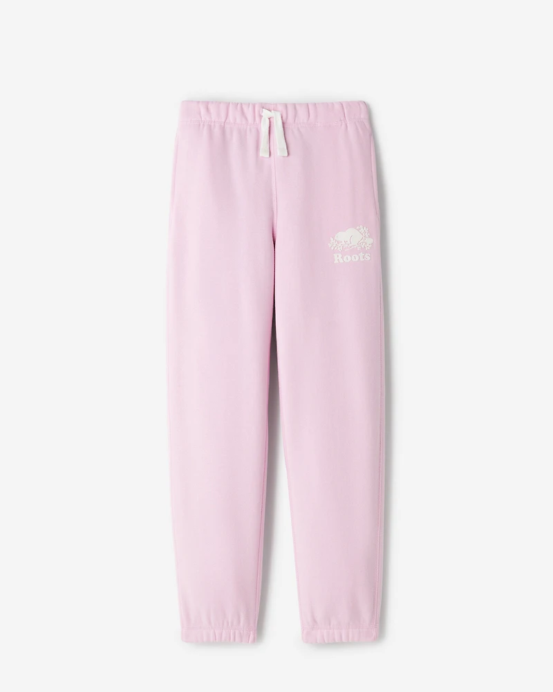 Pantalon original Roots en molleton de coton bio pour enfants