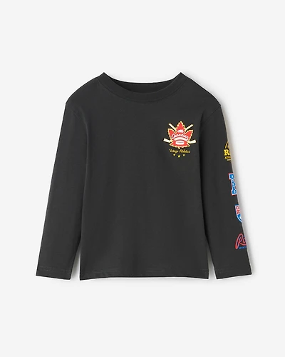 T-shirt à manches longues Hockey pour tout-petits