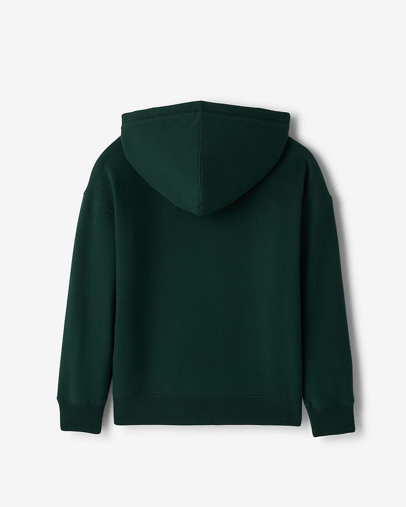 Kids Roots Applique Full Zip Hoodie