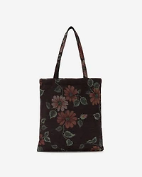 Fourre-tout Jacquard floral