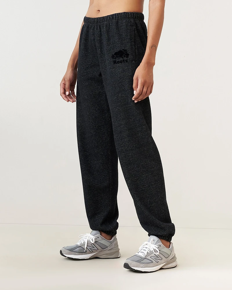 Pantalon original ample en molletonen coton bio