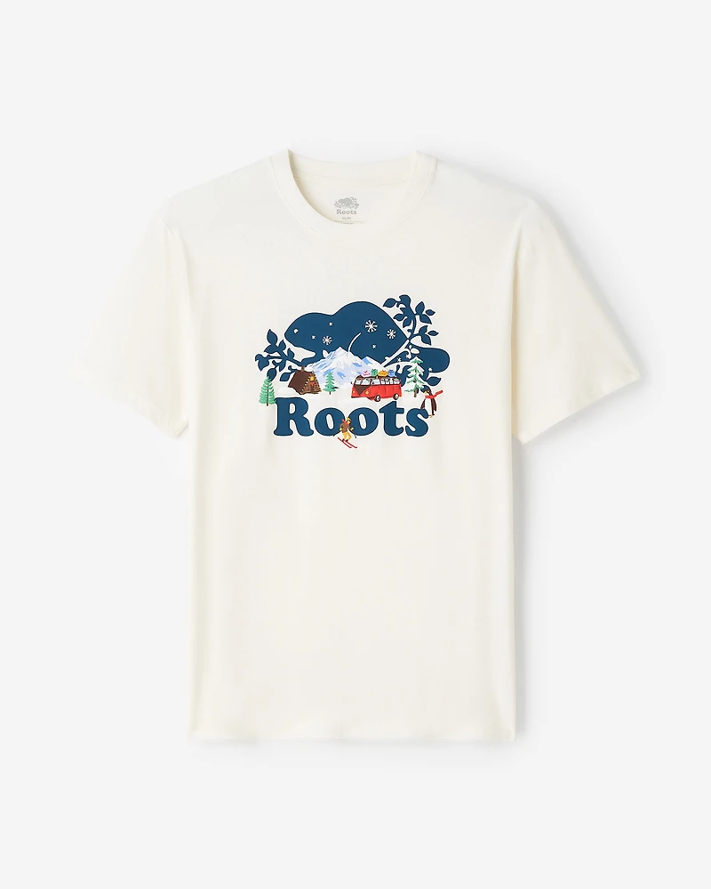 T-shirt Temps des fêtes Cooper pour hommes