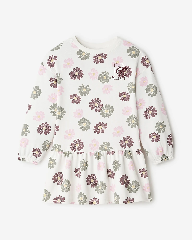 Robe à motif floral Roots Academy pour fille