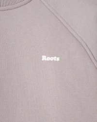 Chandail à col rond essentiel en molleton Nuage