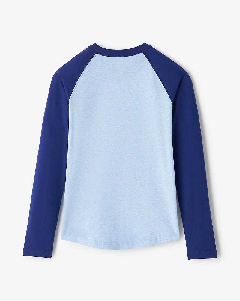 Kids Organic Cooper Baseball T-Shirt