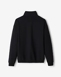 Chandail à col glissière décontracté Cooper en coton bio