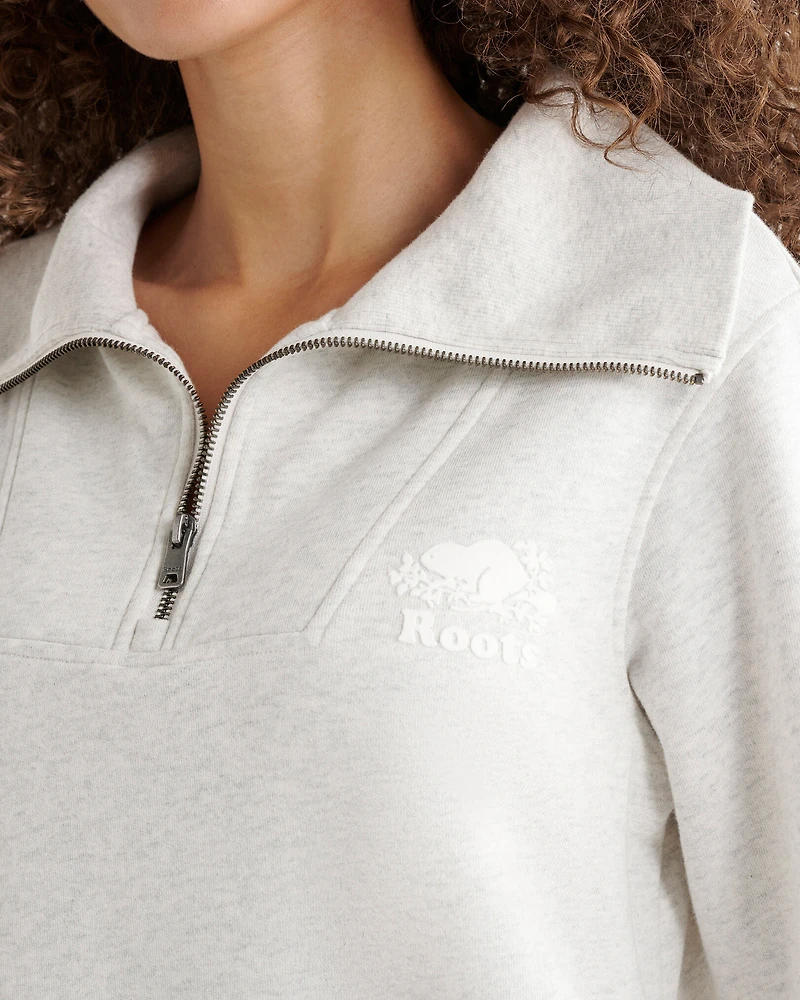 Robe à demi-glissière en coton bio Cooper