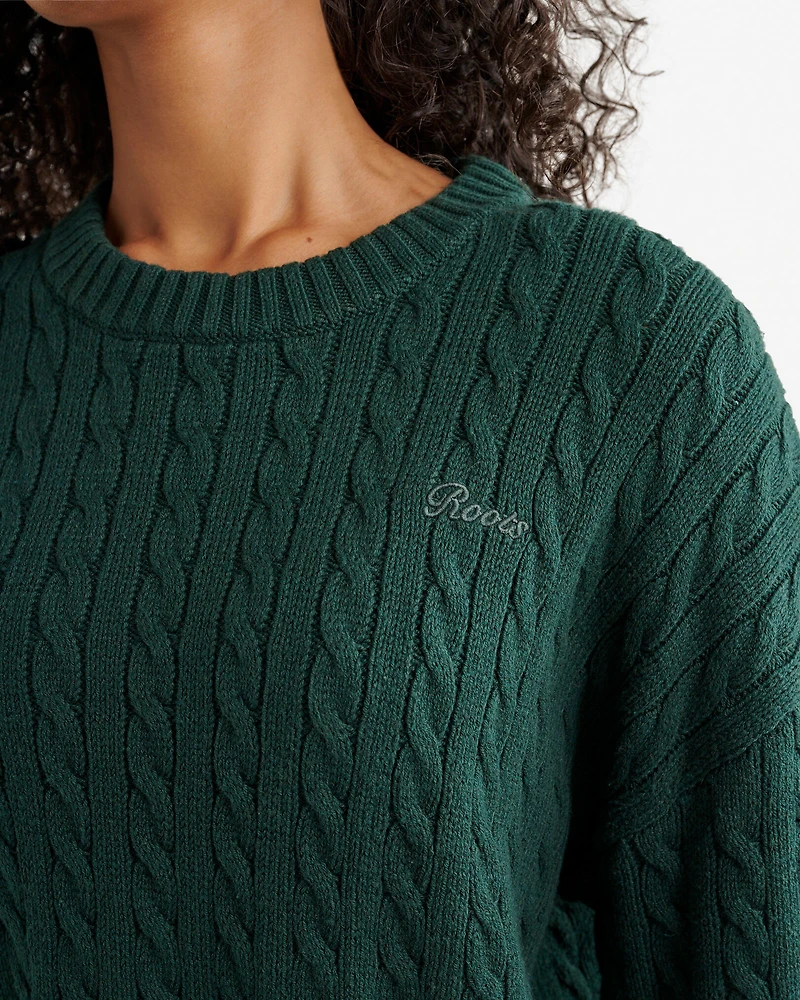 Roots Cable Crew Sweater