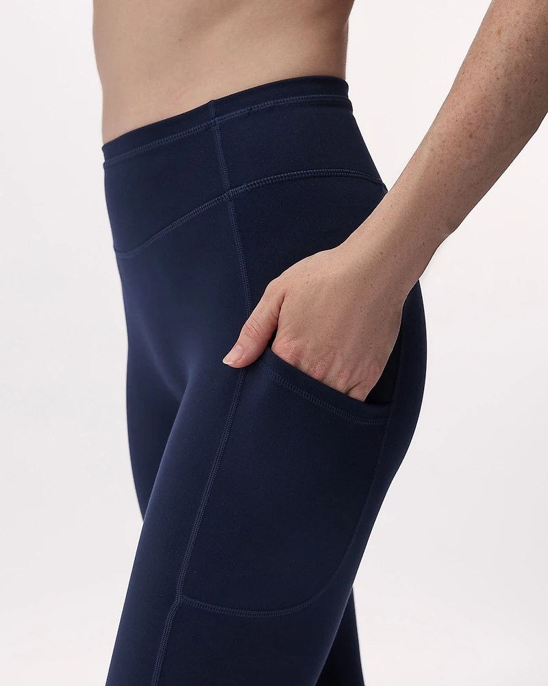 Legging sport évasé en tricot