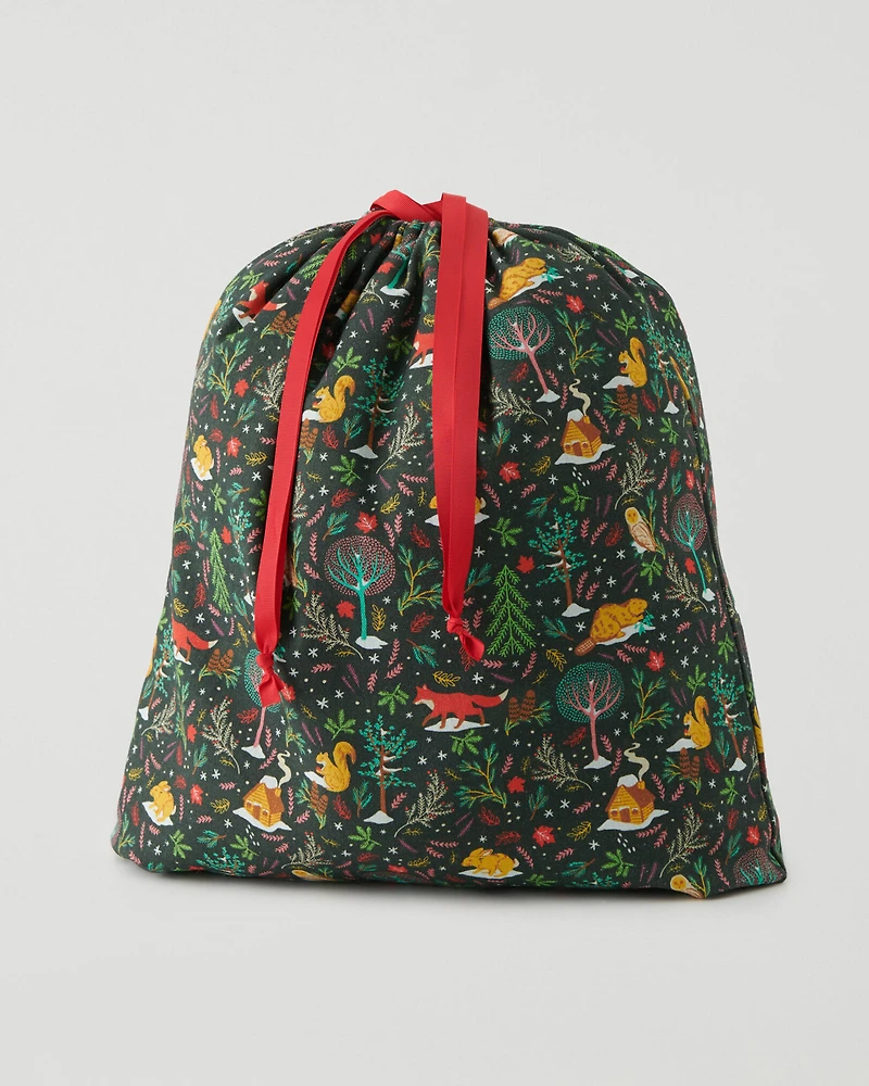 Sac-cadeau moyen à cordon coulissant