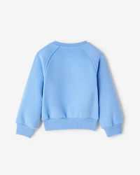 Toddler Girls Cloud Bubble Crew Sweatshirt