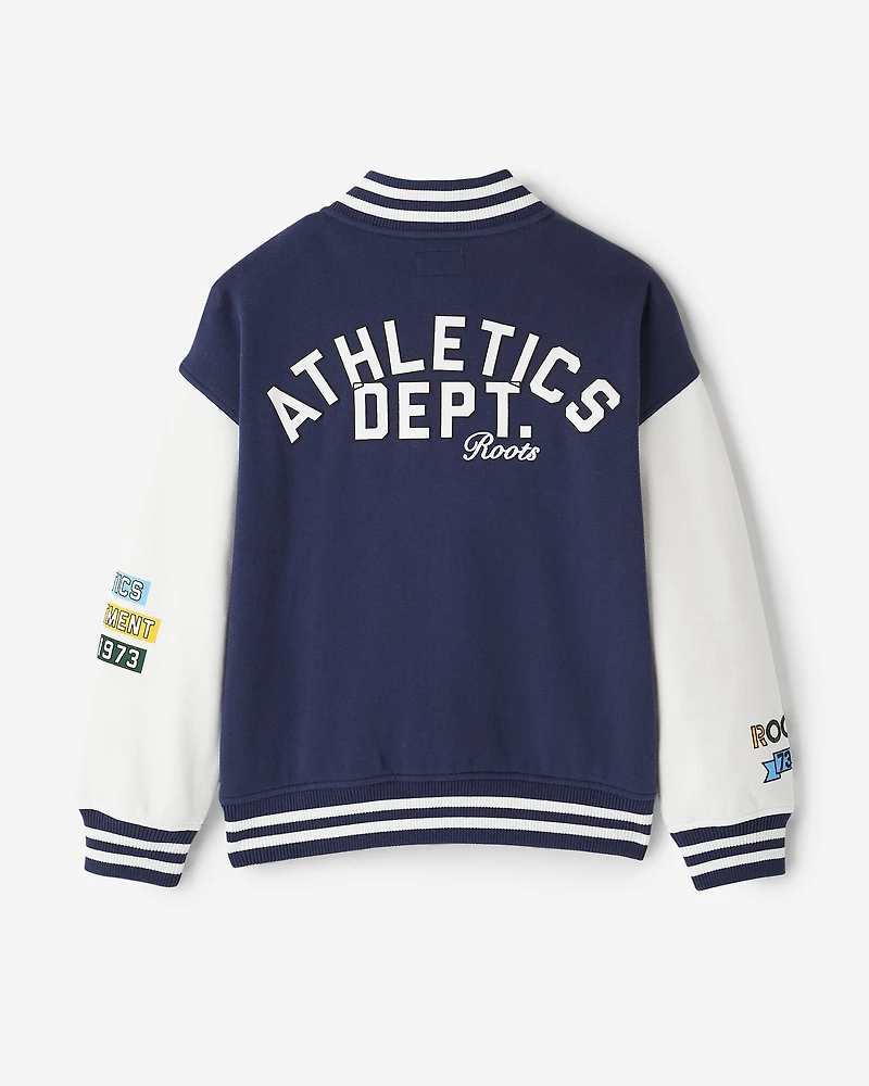 Kids Athletics Department Varsity Jacket