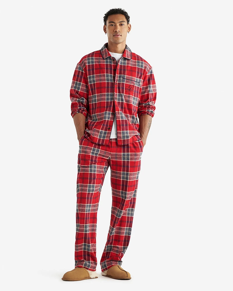 Mens Park Plaid Sleep Set