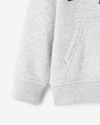 Toddler Plaid Applique Hoodie