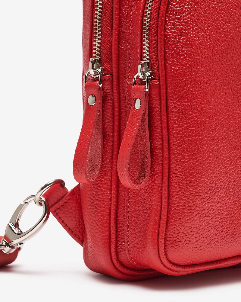 Sac à bandoulière Trinité en cuir Cervino