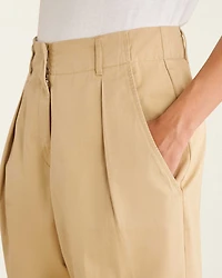 Pantalon à plis