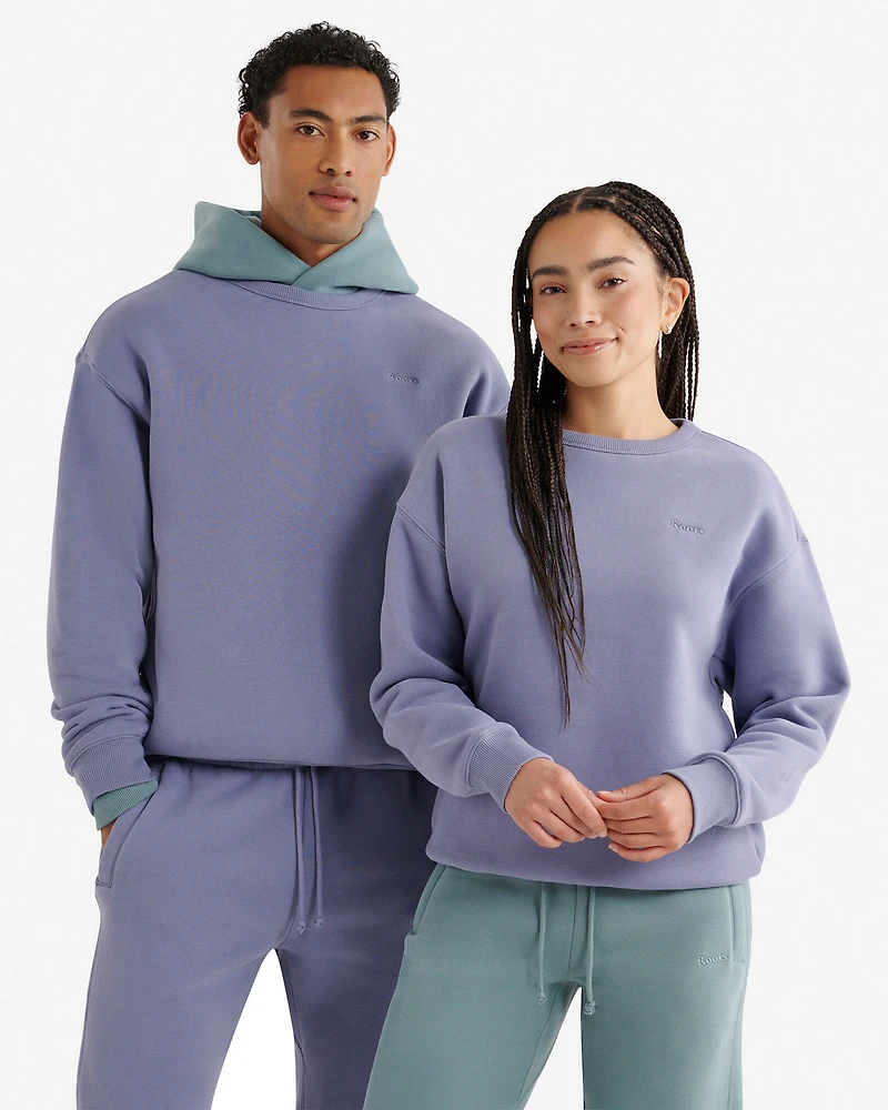 Chandail à col rond Un en molleton Nuage