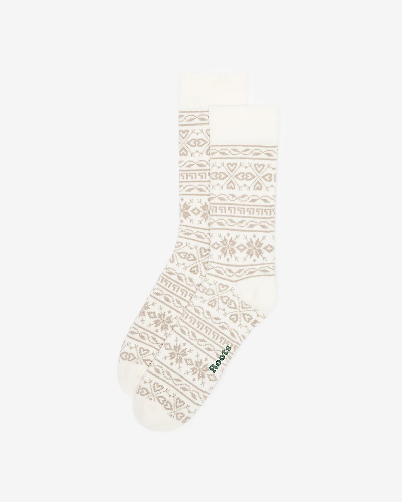 Mi-chaussettes Temps des Fêtes pour adultes