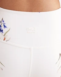 Restore Stretch Pocket Floral Bike Short 5 Inch