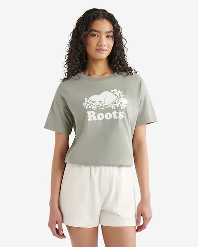 Womens Organic Relaxed Cooper T-shirt