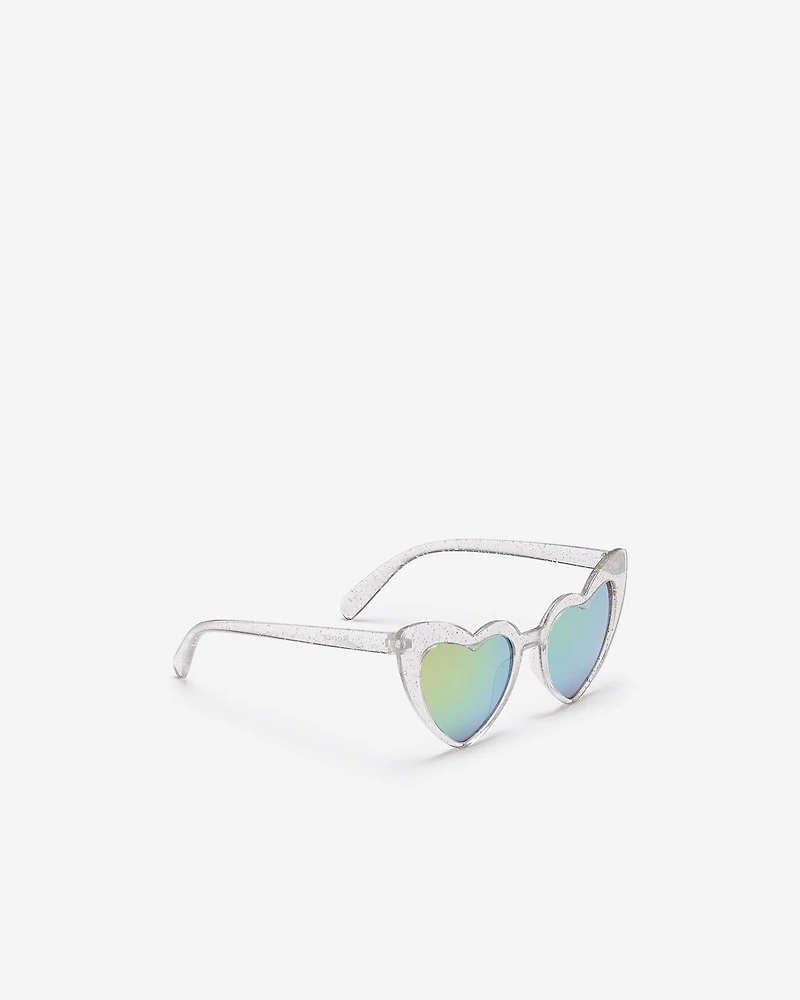 Lunettes de soleil en forme de cœur pour enfants