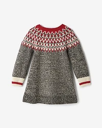 Toddler Girls Cabin Fair Isle Sweater Dress